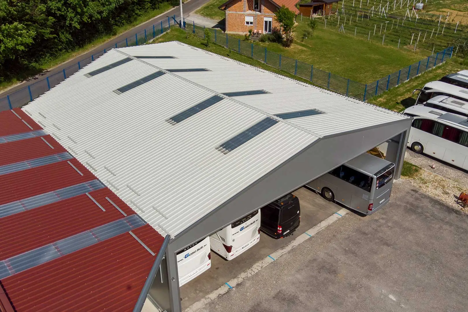 DOGRADNJA, HALA 500.00 m2 Gogo-bus d.o.o., Soblinec