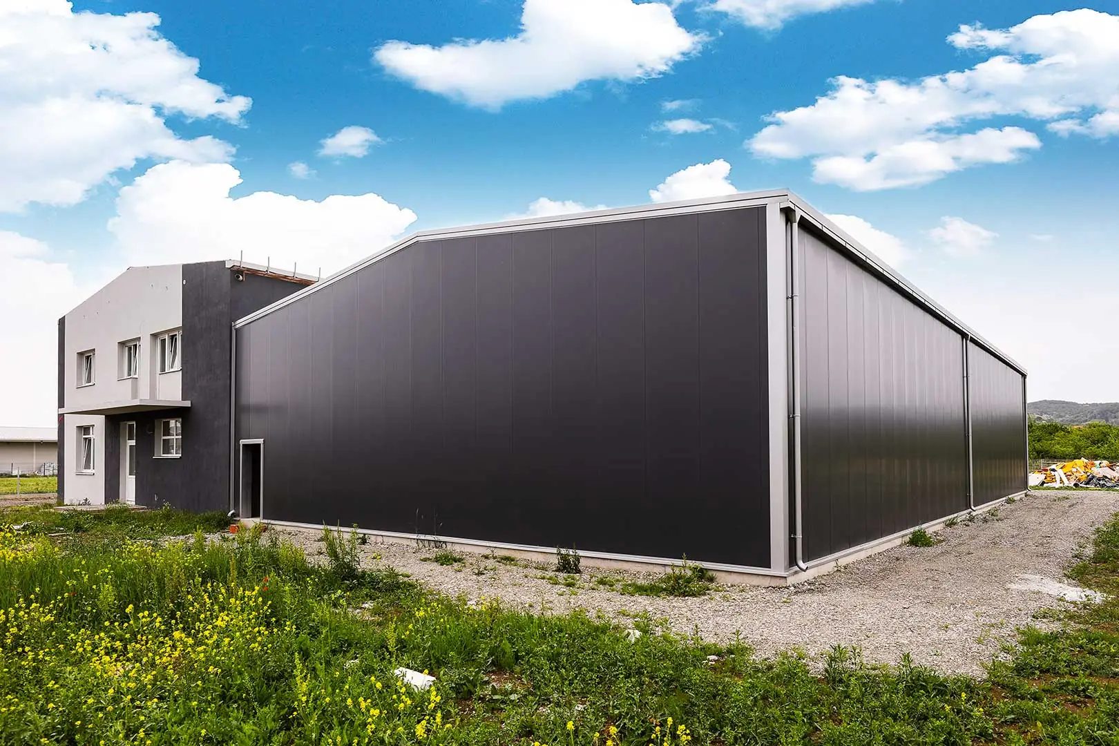 JEDNOETAŽNA ČELIČNA HALA Alfa gradnja, Slavonski Brod