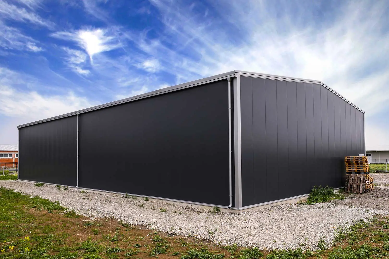 JEDNOETAŽNA ČELIČNA HALA Alfa gradnja, Slavonski Brod